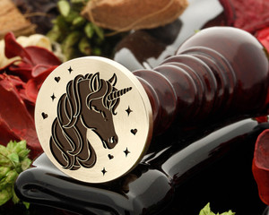 Wedding Unicorn Wax Seal