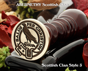 Abernethy Scottish Clan Wax Seal D3