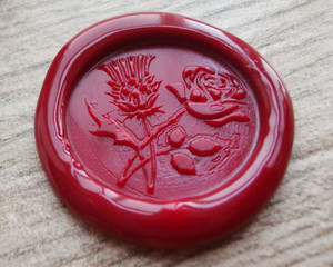 Thistle and Rose D3 Peel and Stick Adhesive wax seals