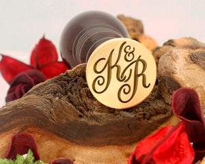 Initials "K&R" Sale Monogram Wax Seal Initials "K&R" Sale Monogram Wax Seal