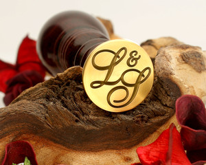 Initials "L&S" Sale Monogram Wax Seal Initials "L&S" Sale Monogram Wax Seal