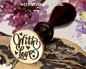 With Love Wax Seal Stamp With Love Wax Seal Stamp