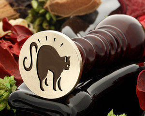 Cat D1 wax seal stamp Cat D1 wax seal stamp