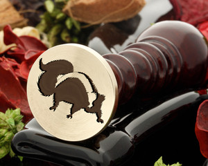 Skunk D2 Wax Seal Stamp Skunk D2 Wax Seal Stamp
