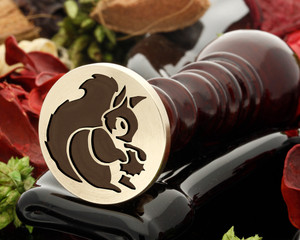 Squirrel D1 Wax Seal Stamp Squirrel D1 Wax Seal Stamp