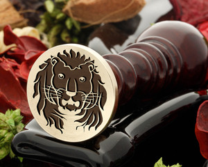 Lion D7 Wax Seal Stamp Lion D7 Wax Seal Stamp