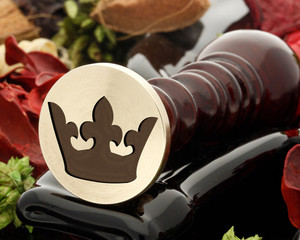 Crown D1 Wax Seal Stamp