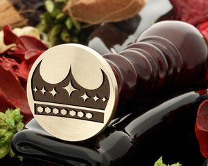 Crown D3 Wax Seal Stamp
