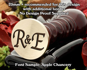 Multiple Initial Wax Seal Stamp