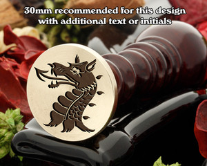Dragon D18 Wax Seal Stamp Dragon D18 Wax Seal Stamp