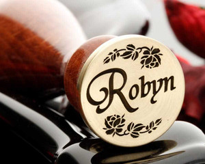 Name Design Standard Wax Seal Stamp from 22mm Name Design Standard Wax Seal Stamp from 22mm