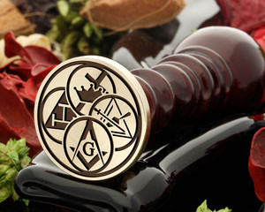 MASONIC - York Rite Bodies 2 Wax Seal MASONIC - York Rite Bodies 2 Wax Seal