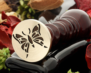 Butterfly D5 Wax Seal Stamp