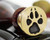 Wolf Paw print wax seal stamp