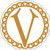 Initial V, example Lace 1 Initial V, example Lace 1