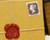 Outer Gift Packaging with authentically reproduced Penny Black Stamp with traditional franking and wax seal. Outer Gift Packaging with authentically reproduced Penny Black Stamp with traditional franking and wax seal.