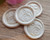 Dragon Peel and Stick wax seal stickers pearl white