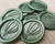 Wax Seal Adhesive wax seals - Moss Green Pearl