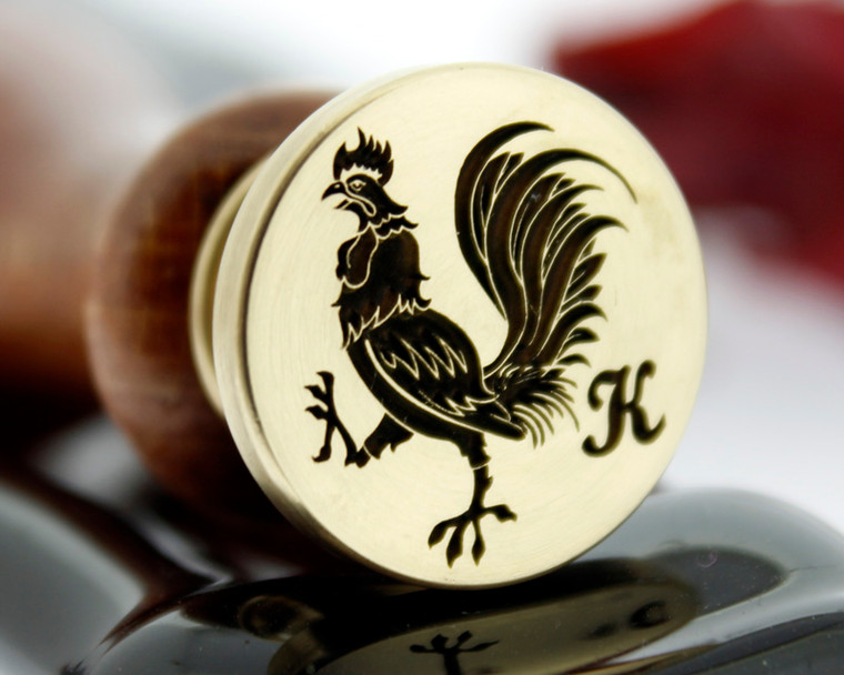 Rooster D2 Wax Seal Stamp