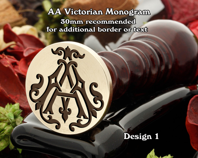 AA Victorian Monogram Design 1