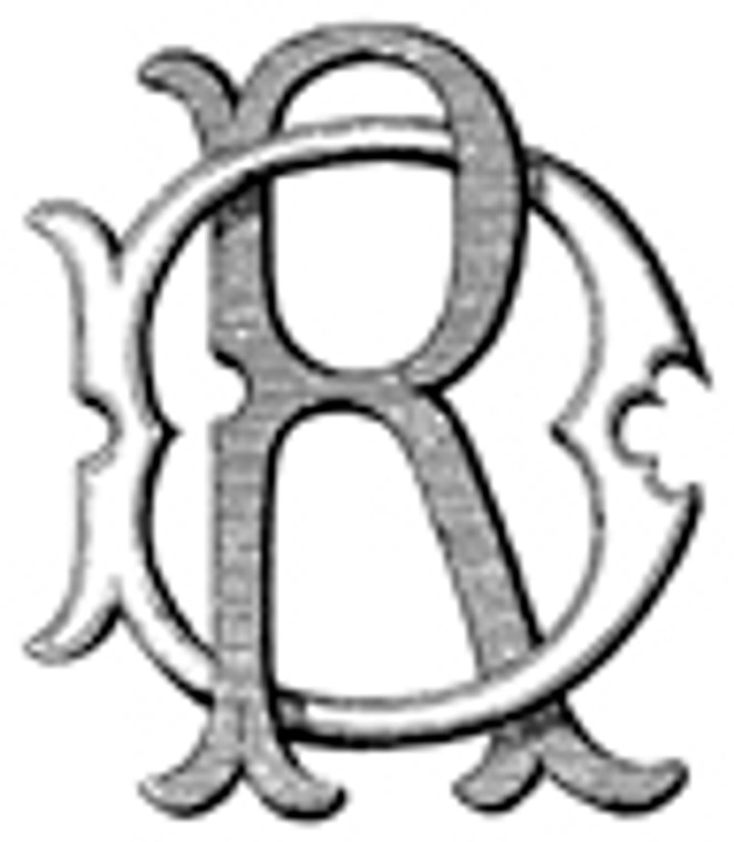 DR RD Victorian Monogram Design 1