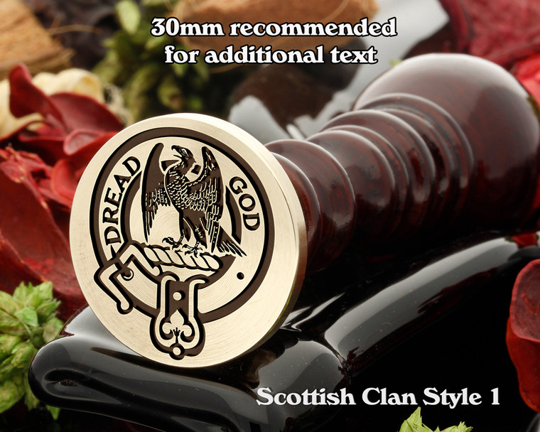 Munro Scottish Clan Wax Seal D1