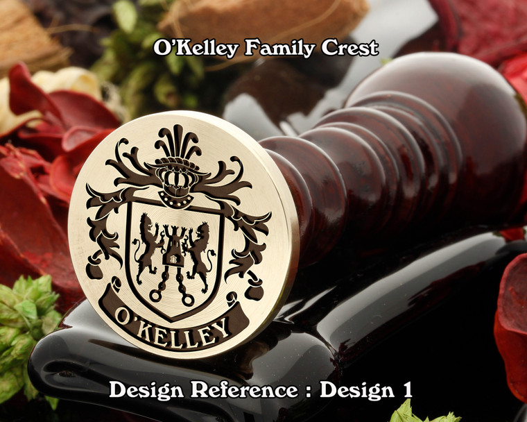 O'Kelley Wax Seal Stamp D1
