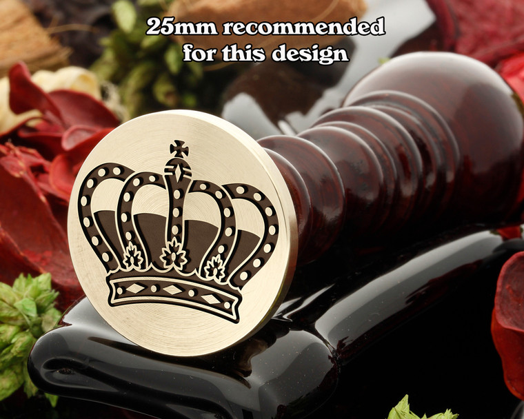 Crown 19 wax seal