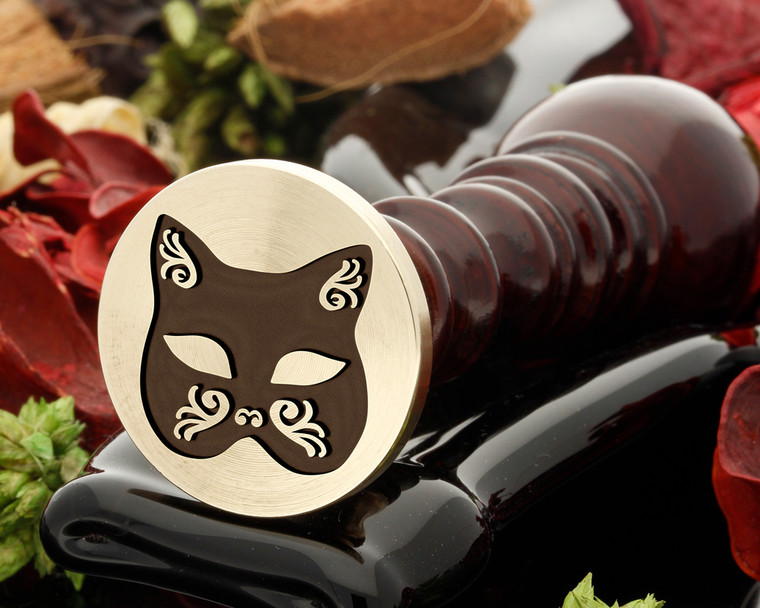 Cat Mask Wax Seal