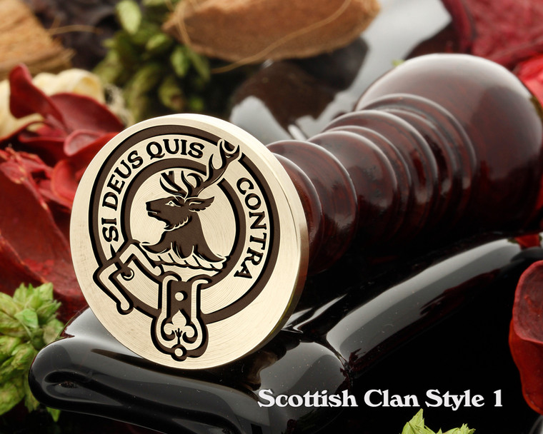 Spens Scottish Clan Wax Seal D1