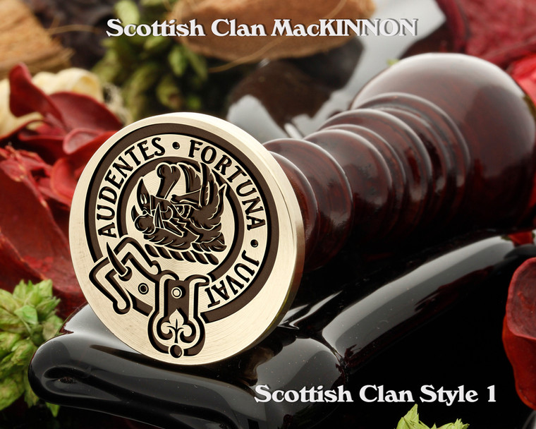 MacKinnon Scottish Clan Wax Seal D1