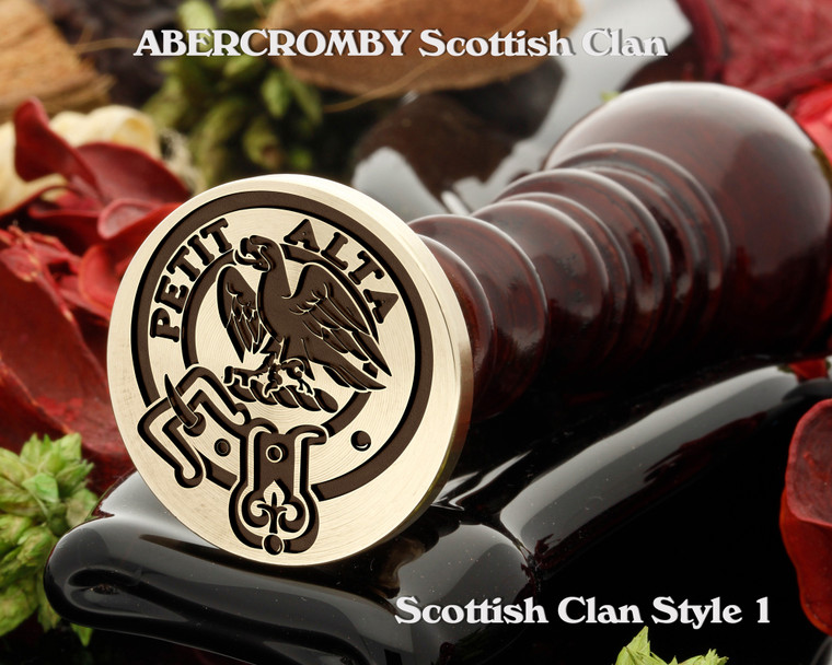 Abercromby Scottish Clan Wax Seal D1