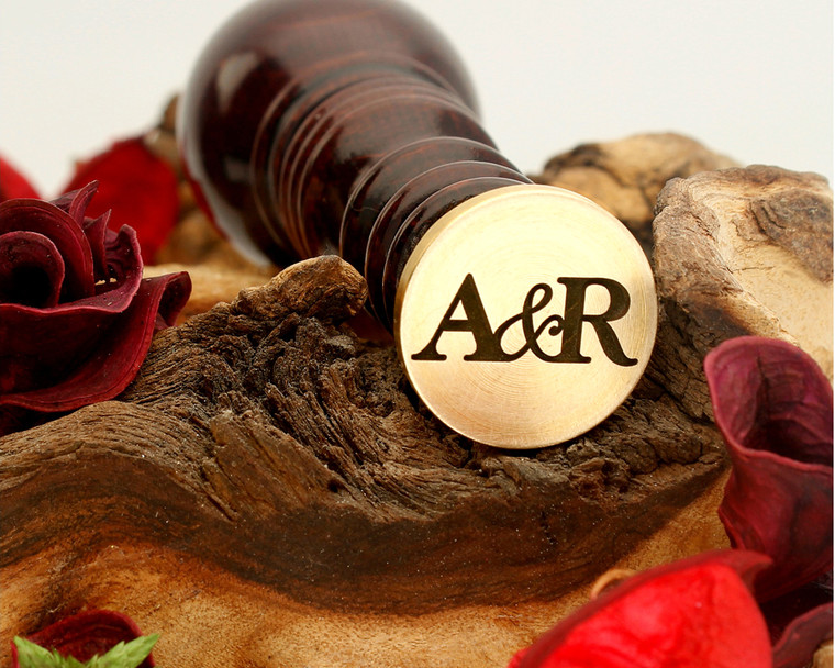 Initials "A&R" Sale Monogram Wax Seal