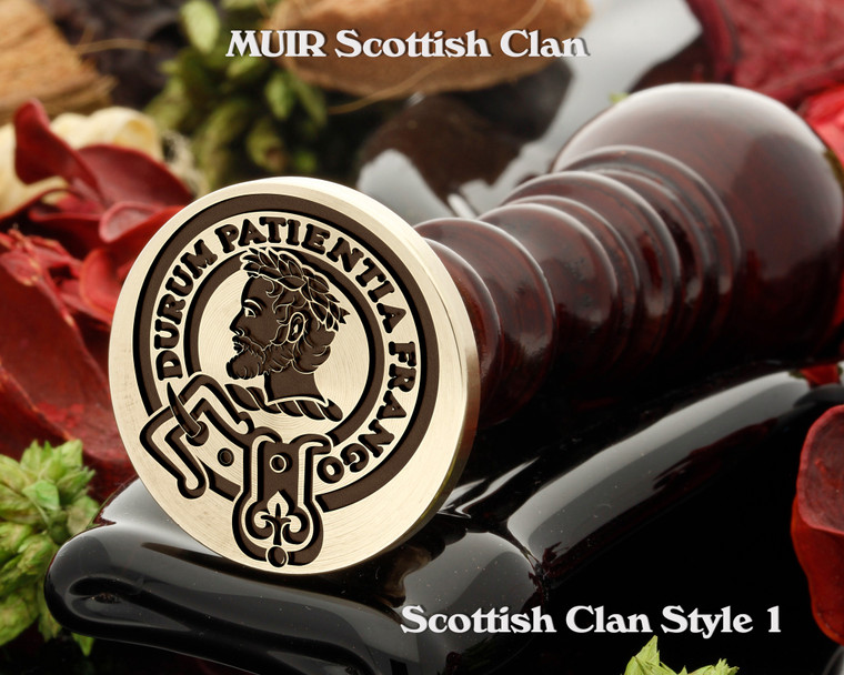 Muir Scottish Clan Wax Seal D1