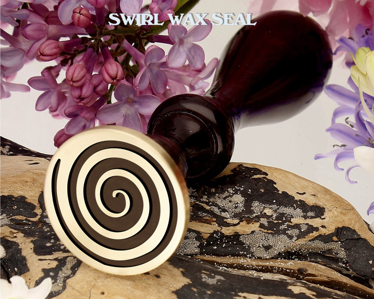 Swirl / Celtic Swirl Wax Stamp