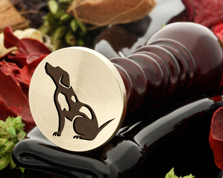 Dog D1 wax seal stamp