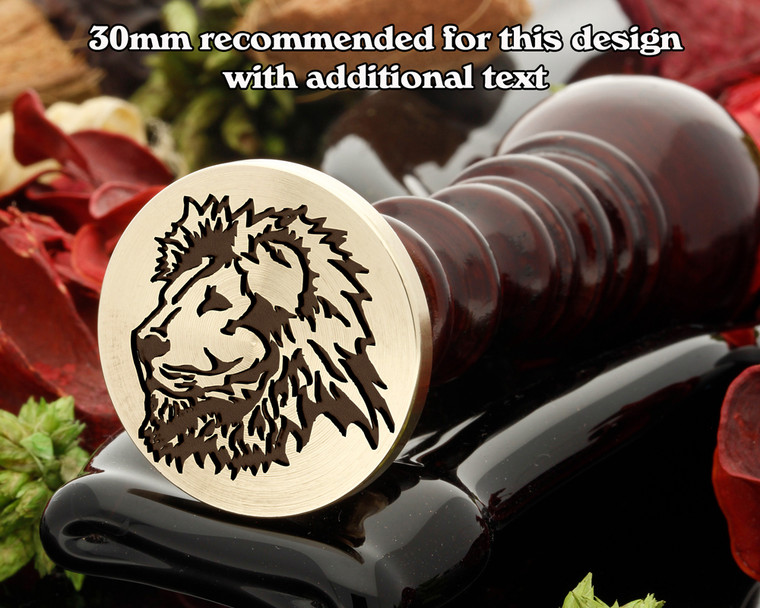 Lion D12 Wax Seal Stamp