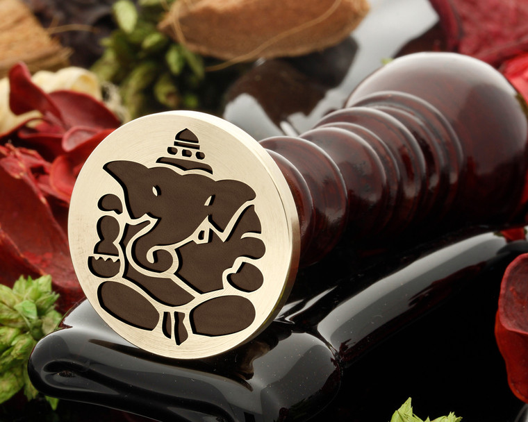 Ganesh D2 wax seal stamp