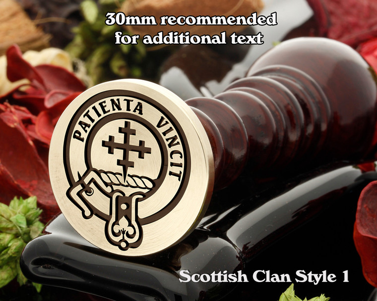 Cheyne Scottish Clan Wax Seal D1