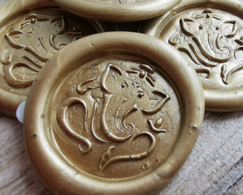 Ganesha Wax Seals – Little Added Touches