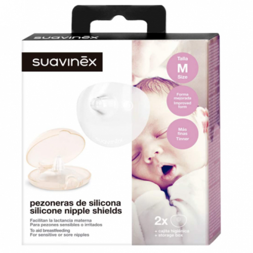 Pezonera suavinex silicona 2 U