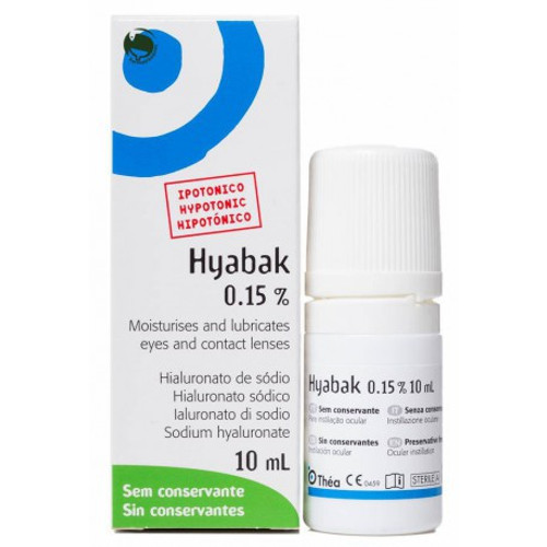 Hyabak solución hidratante ocular 10 mL