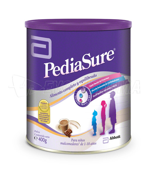 Pediasure chocolate en polvo. envase de 400 g.