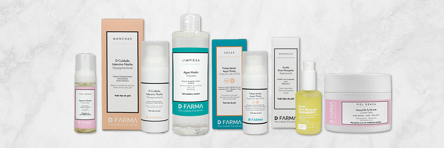 Productos D-Farma, en Farmacia Server, Miramar