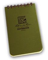 3" x 5" Tactical Weatherproof Pocket Notebook (OD Green)