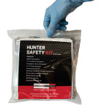 Hunter Safety Kit, in hand