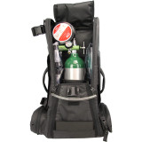 O2 Delivery Kit with Meret Bag by rescue essentials packed and loaded to go