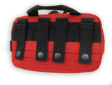 Mutual Aid Trauma MAT Kit showing back of kit by rescue essentials