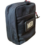 Black Rip-Away Med Pouch, side