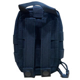 Compact IFAK Rip-Away Pouch, Black, Back